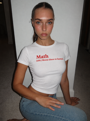 Baby Tee. math