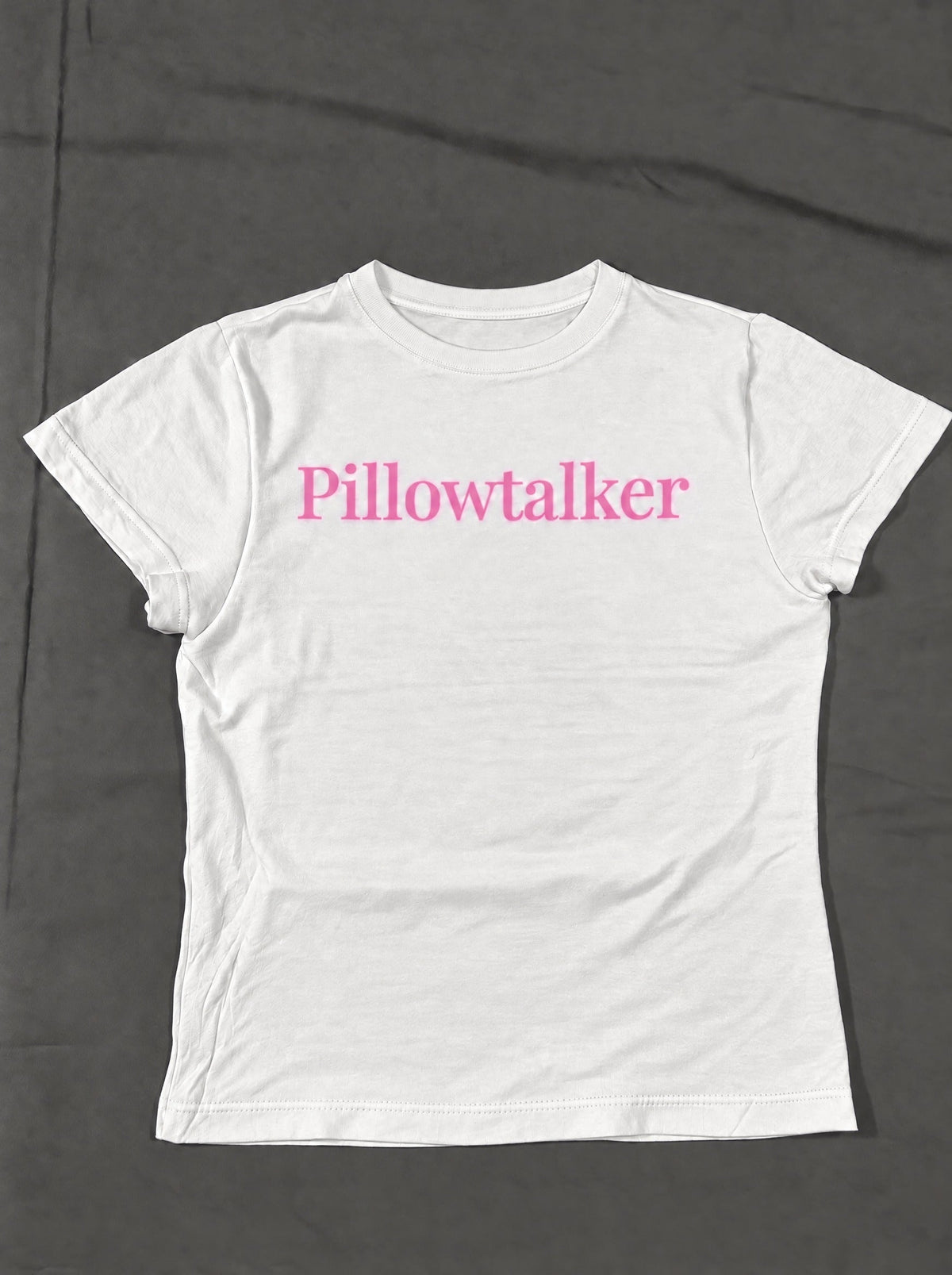 Baby Tee. quiet part – flat lay