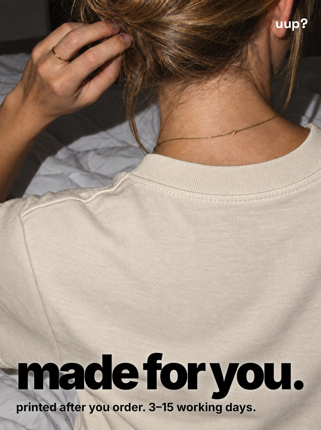 Relaxed Tee. your mom – editorial photo