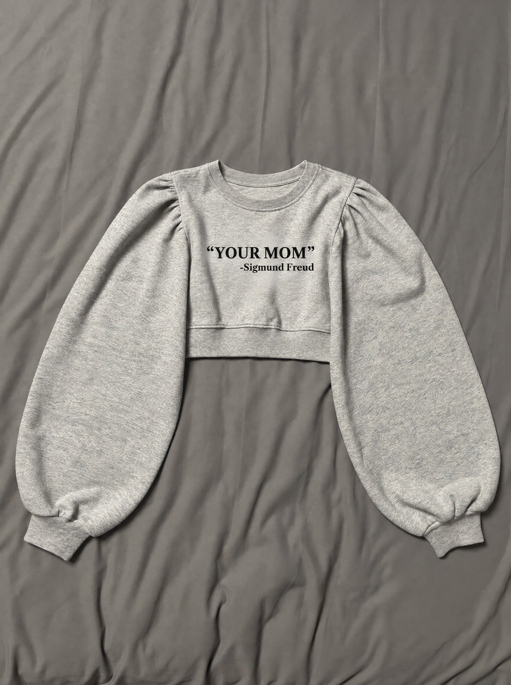 Balloon Pullover. your mom – flat lay