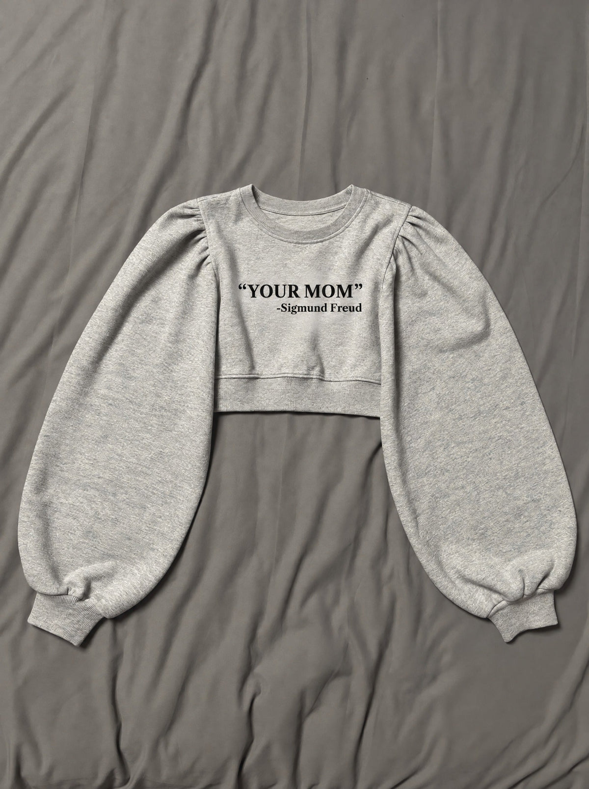 Balloon Pullover. your mom – flat lay